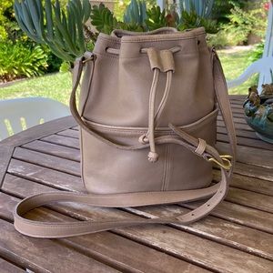 Vintage Coach Drawstring Crossbody 1980's